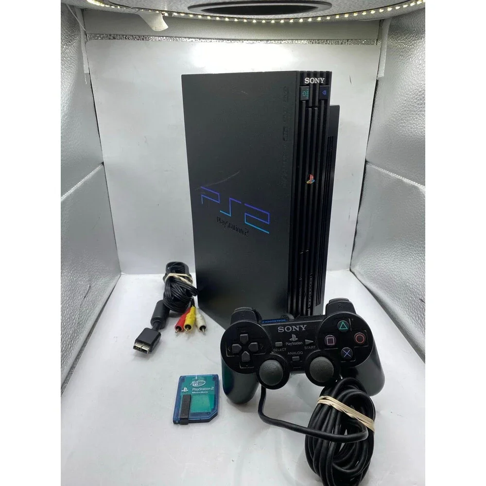 Sony Playstation 2 PS2 Fat Console w Controller W memory card